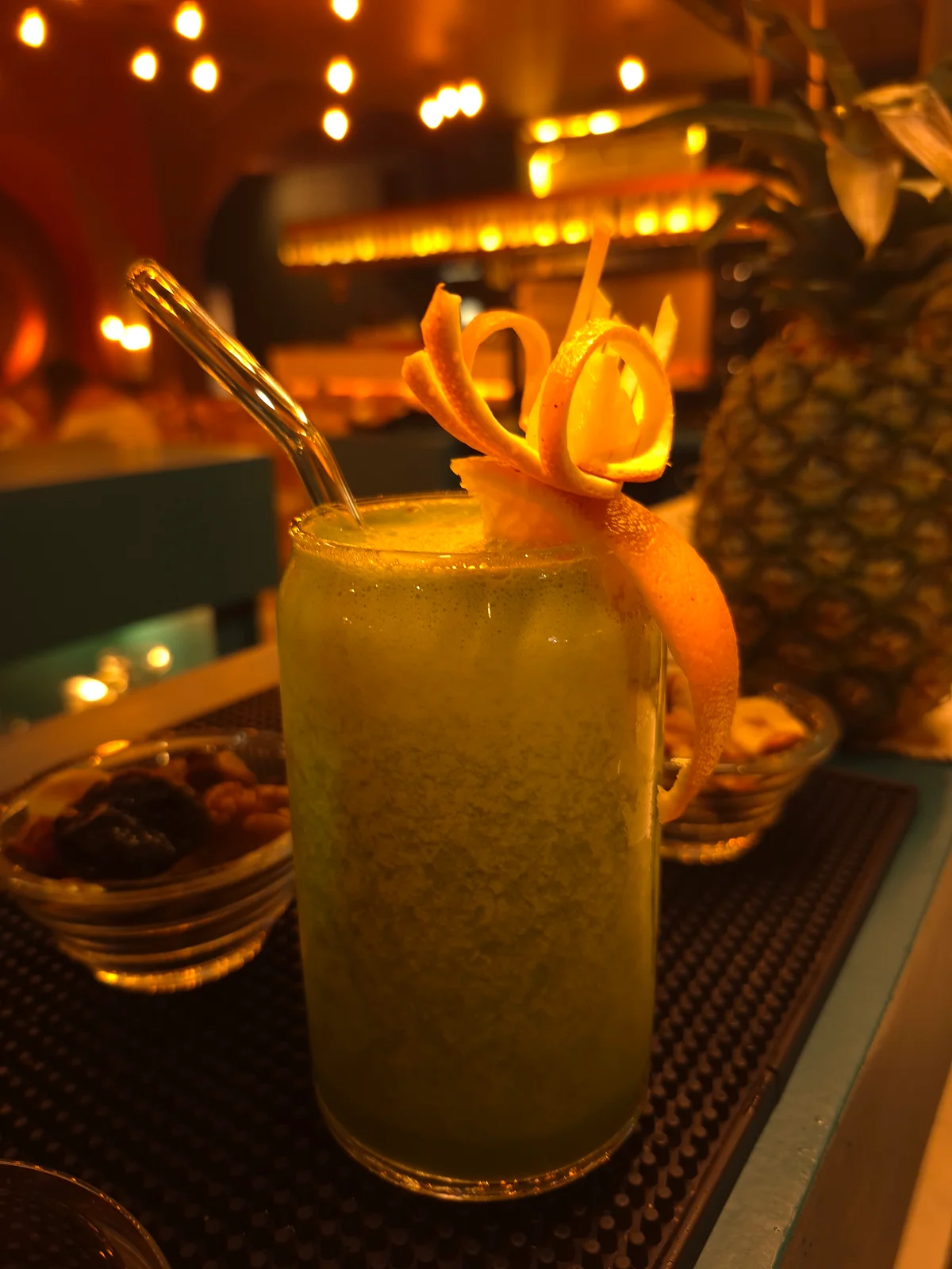 Barra de Jugos en Corbó Wine Bar, San Rafael Mendoza