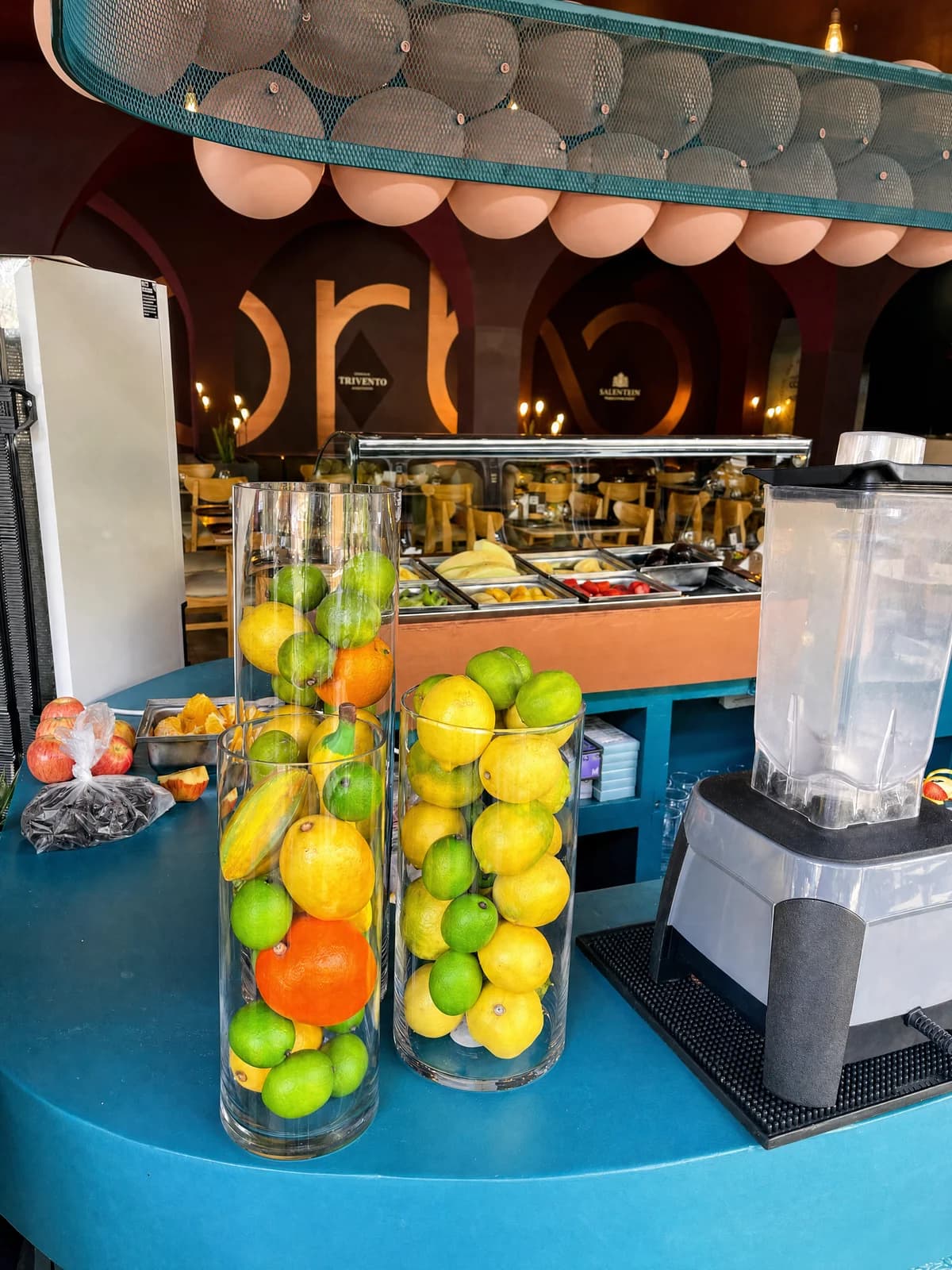 Hierro & Detox - Jugos naturales en Corbó Wine Bar, San Rafael Mendoza